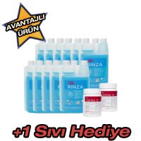10 Adet Rinza + 2 Kutu Cafiza Temizlik Paketi